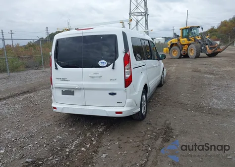2014 Ford Transit Connect Xlt z USA, uszkodzony, nr VIN NM0GS9F74E1160396